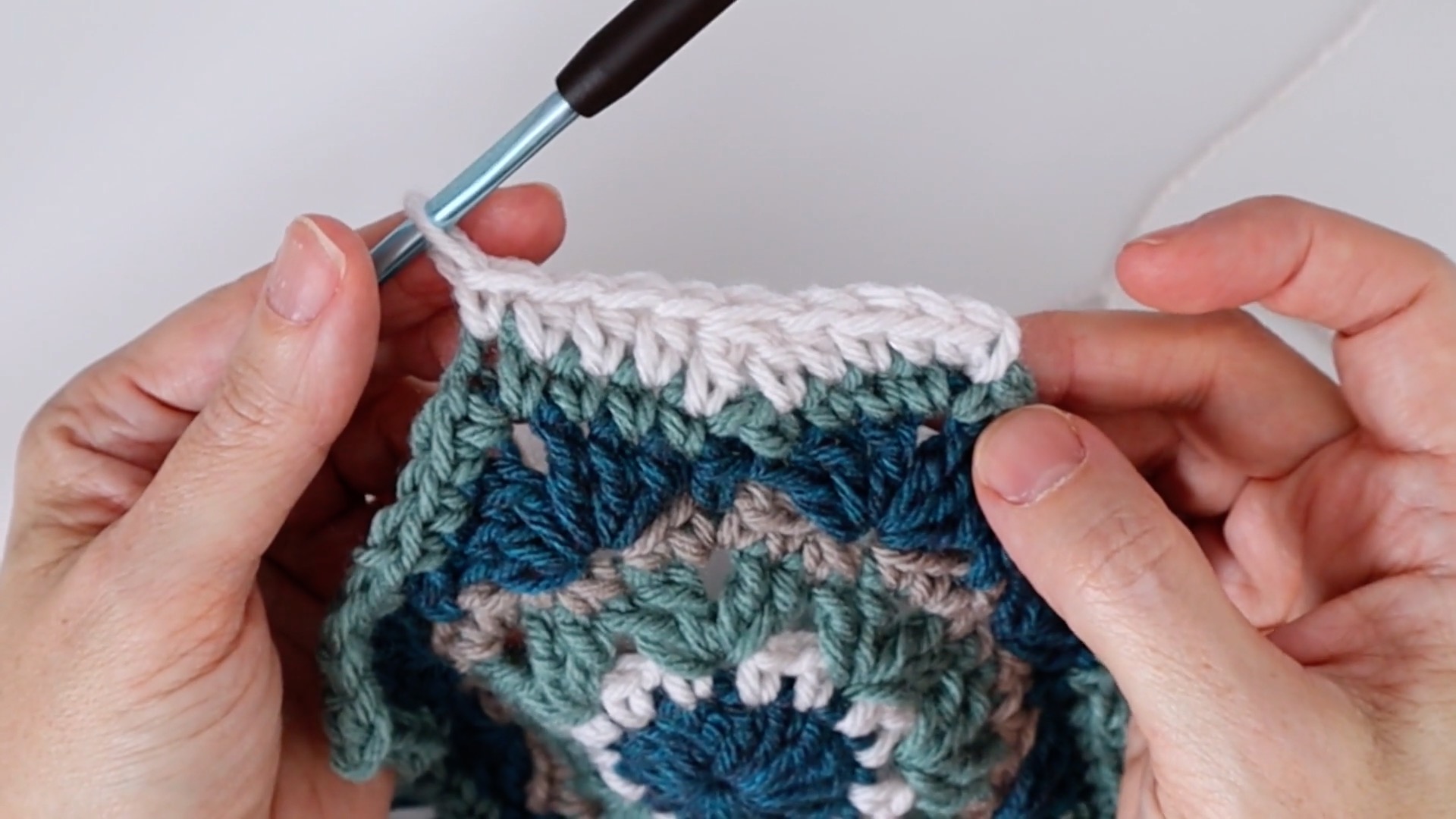 Mandala Crochet Square Easy Tutorial Pattern JSPCREATE