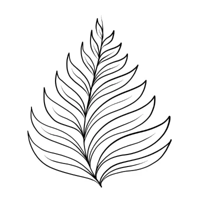 How to draw a leaf step by step - Easydrawings.net