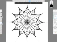 Symmetry on the iPad in AutoDesk Sketchbook - JSPCREATE