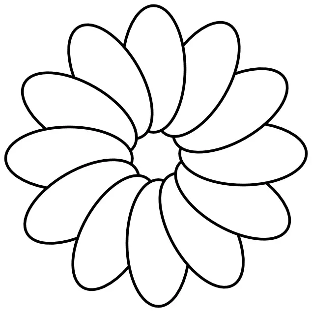 Learn To Draw Flowers With Shapes Lesson 1 - JSPCREATE