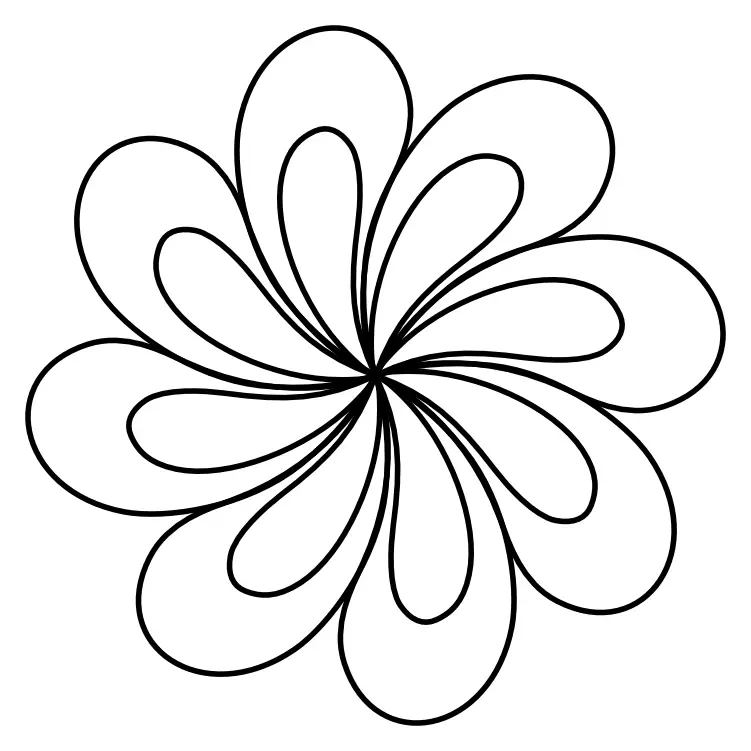 Learn To Draw Flowers With Shapes Lesson 3 JSPCREATE
