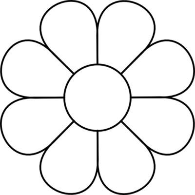 Learn To Draw Flowers With Shapes - Lesson #2 - JSPCREATE