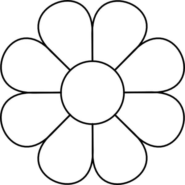 Learn To Draw Flowers With Shapes - Lesson #2 - JSPCREATE