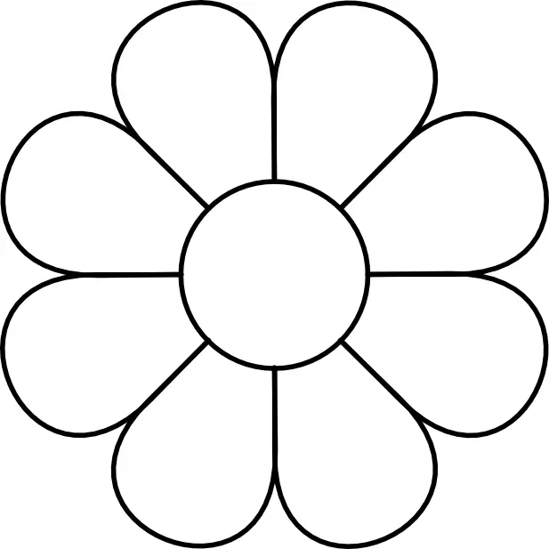 Learn To Draw Flowers With Shapes - Lesson #2 - JSPCREATE