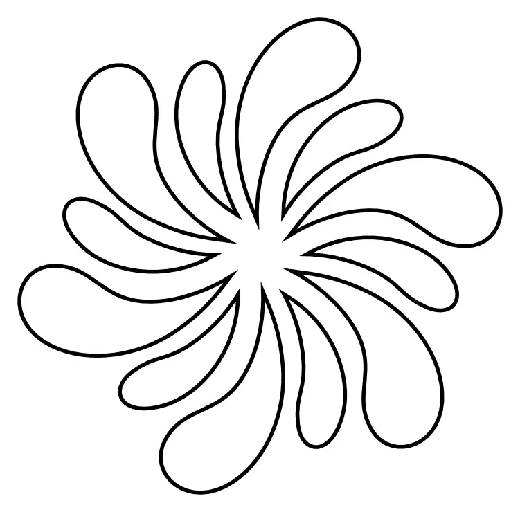 Learn To Draw Flowers With Shapes Lesson 7 - JSPCREATE