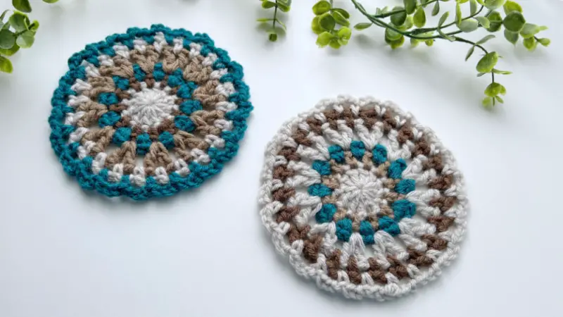 Easy & Beginner-Friendly Crochet Coaster Pattern - Easy Crochet Patterns