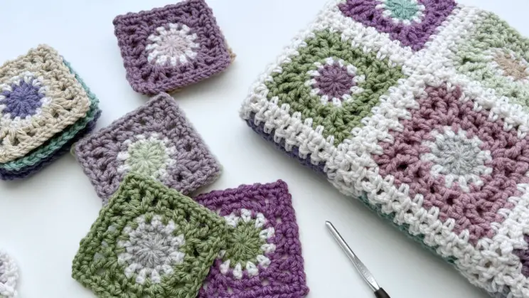 Seamless Crochet: Join As You Go Square Magic - JSPCREATE