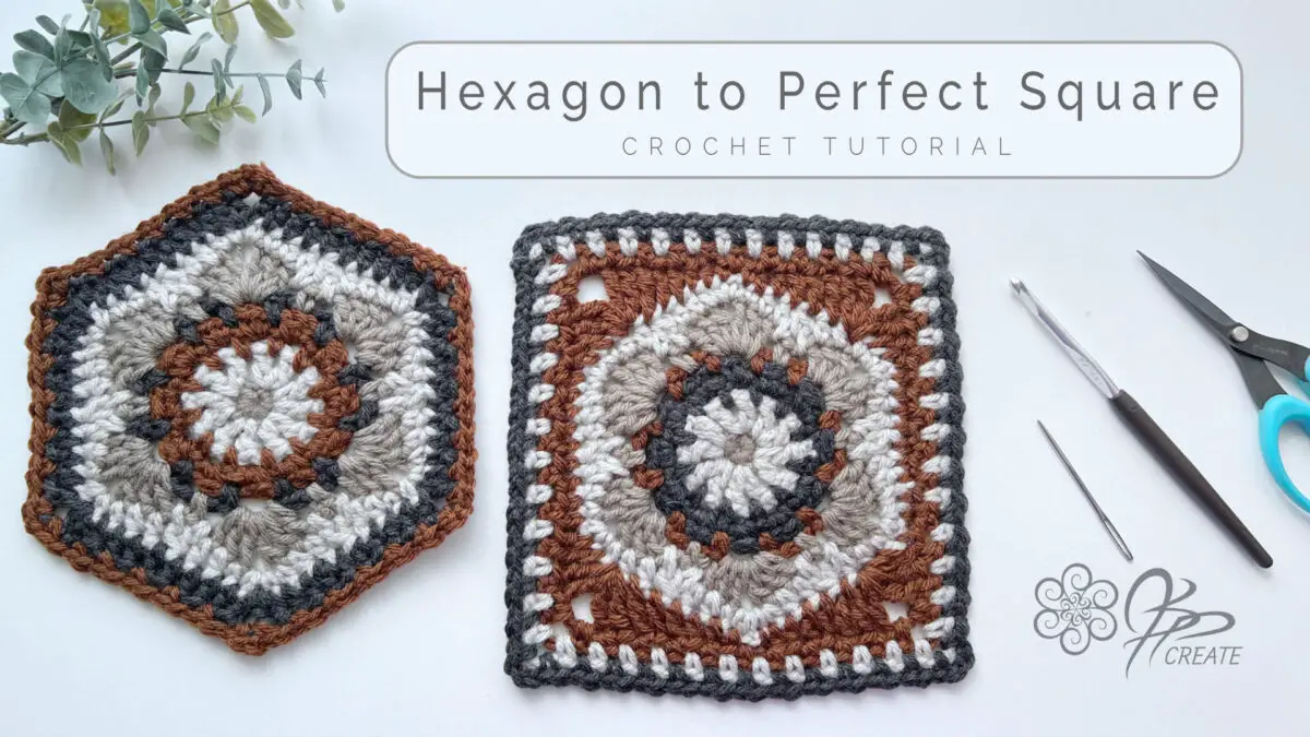 Flora Hexagon Perfect Crochet Square