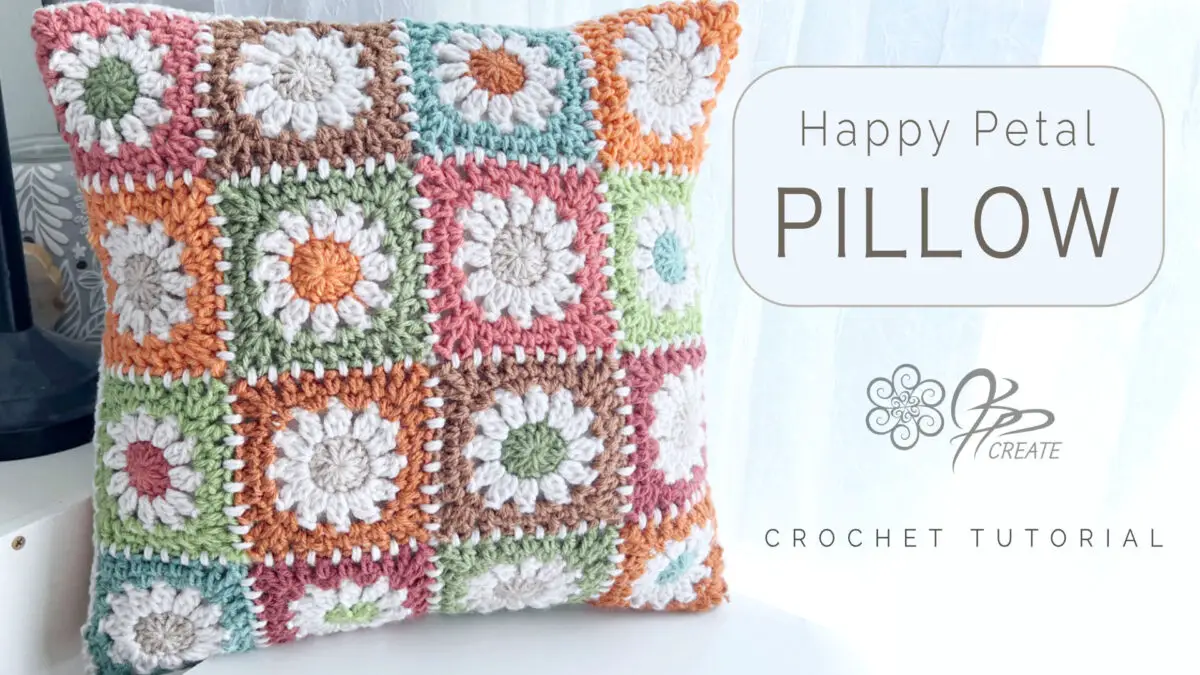 Happy Petal Pillow